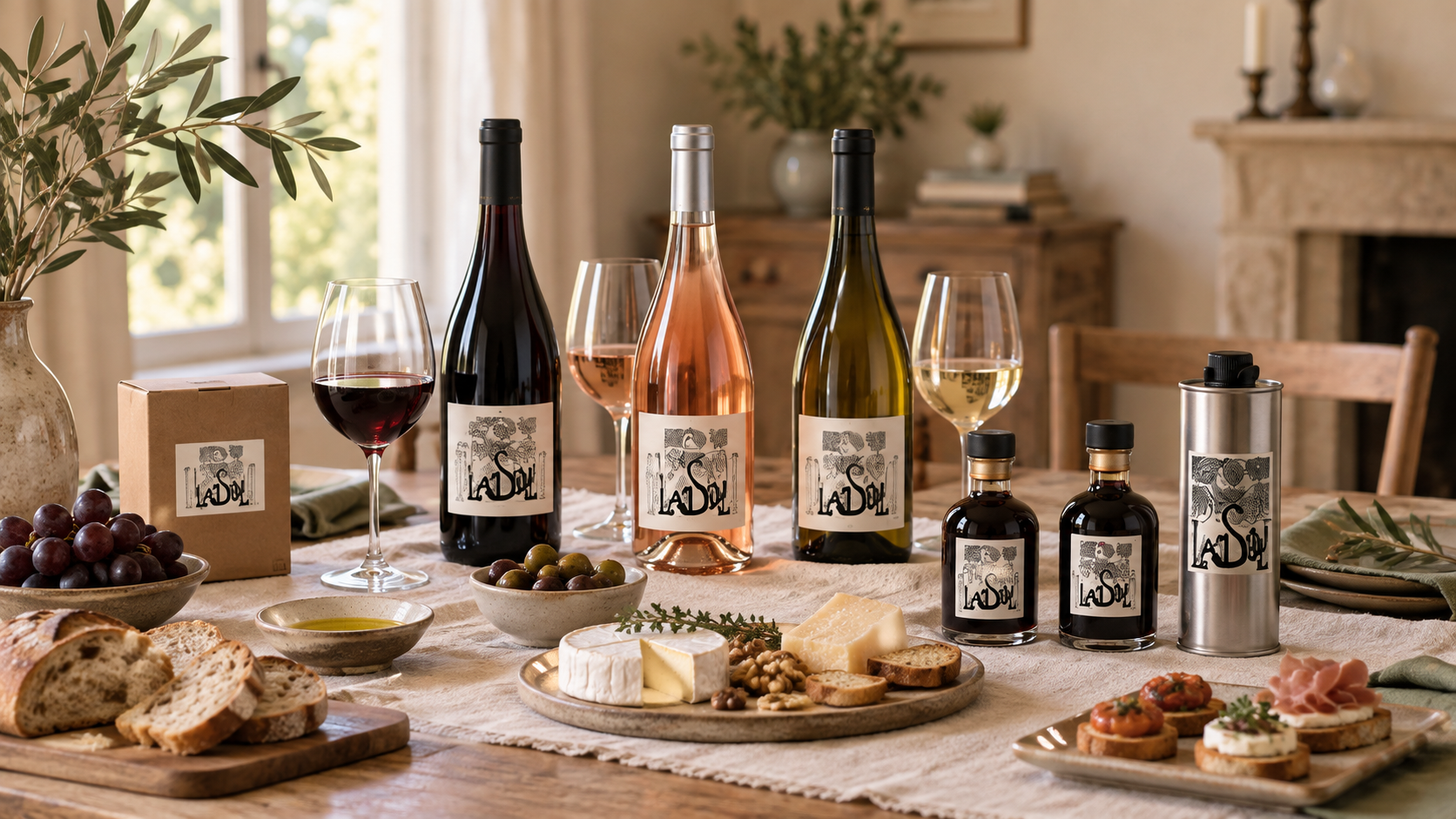 degustation à domicile corbères